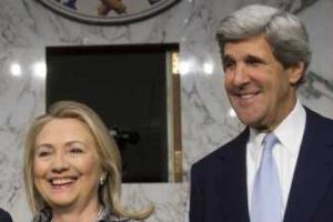 СМИ обнародовали цитаты из тайной переписки Керри и Клинтон 