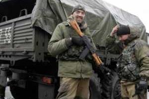 Из Луганска в район Счастья прибыло пять грузовиков боевиков