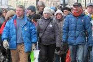 В Петербурге прошел несогласованный "Марш против государственного террора"