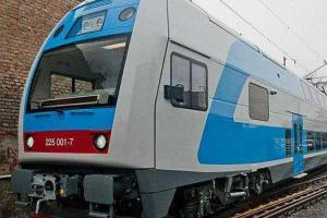 Из Киева до Харькова запустили двухэтажный электропоезд