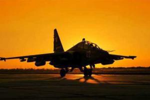 В Россия разбился российский штурмовик Су-25