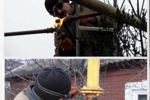 В результате артобстрела Петровского района Донецка был поврежден газопровод