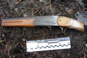 У жителя Харьковщины изъяли обрез ружья и патроны