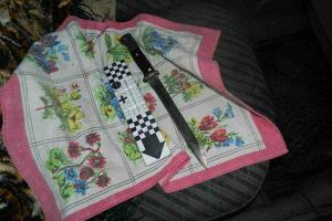 Киевские полицейские изъяли у мужчины нож