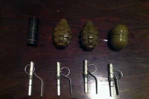 В Мариуполе на железнодорожном вокзале полиция изъяла 4 гранаты