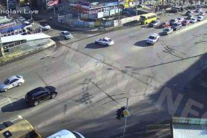 В Днепропетровске полицейское авто попало в ДТП 
