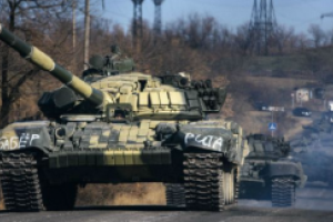 В районе Ясиноватой начался мощный бой: 20 танков террористов идут на прорыв позиций ВСУ