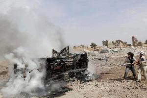 В сирийской Латакии группа журналистов попала под обстрел