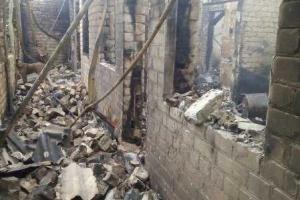 В Горловке горел приют для бездомных животных 