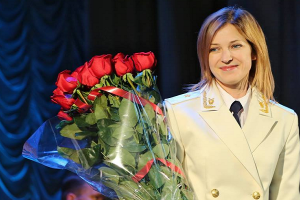 Аксенов направил Поклонской особое поздравление с днем рождения