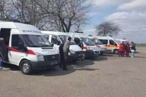 В Одессу прибыл борт с тяжело раненными в промзоне Авдеевки военными