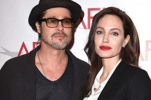 Анджелина Джоли вернулась в Лондон к Брэду Питту вместе с детьми