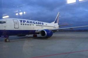 В аэропорту Жуляны обнаружили российский самолет