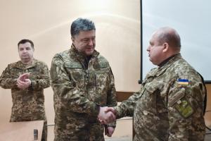 Порошенко провел встречу с руководящим составом штаба АТО