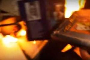 В российском Краснодаре вместо чучела масленицы жгли «вредные» книги