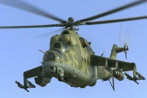 Российский военный вертолет вторгся в Украину