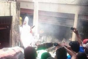 В Боливии самолет упал на рынок: есть жертвы