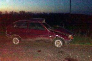 Пьяный житель Донетчины разбился на угнанном автомобиле