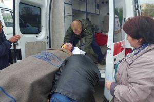 В Одессу прибыл самолет с 14-ю ранеными бойцами АТО