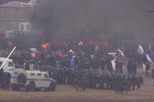 Появилось видео тайных учений Нацгвардии Путина по разгону "московского майдана"