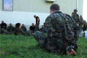 Украинские военные попали в плен под Горловкой