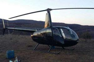 На Закарпатье задержали вертолет, которым перевозили нелегалов