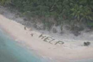 На необитаемом острове в Тихом океане обнаружены "робинзоны"