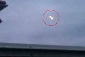 Очевидец из Австрии зафиксировал стыковку двух НЛО