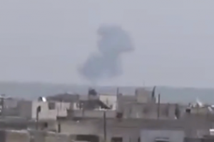 В Сирии уничтожен очередной самолет: пикирующий Су-22 попал в объектив камеры ликующих боевиков