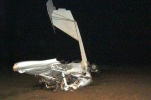 Появились фото с места гибели пилота из Луганска под Ростовом