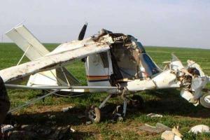 В Ростовской области разбился самолет, которым управлял украинец