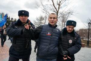 В Москве участники акции дальнобойщиков сдали полиции сторонника «ДНР»