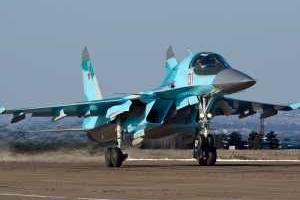 В Сирии разбился российский истребитель Су-34