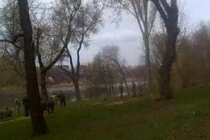 Боевики устроили полигон в центре Донецка
