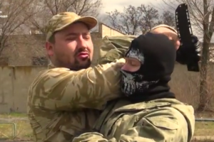 Спецназ в зоне АТО тренирует чемпион Европы по рукопашному бою