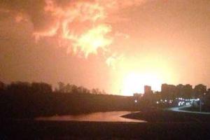 В России взорвался газопровод: пламя поднялось на несколько десятков метров