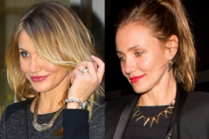 Камерон Диас испугала папарацци своим внешним видом