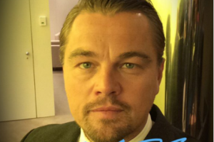 Леонардо Ди Каприо сделал свое первое селфи 