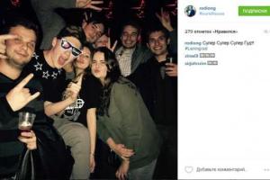 Сын Кернеса оторвался на концерте Шнурова в Лондоне