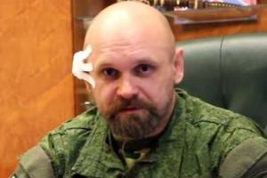 В оккупированном Алчевске открыли памятник главарю НВФ «Призрак» Алексею Мозговому