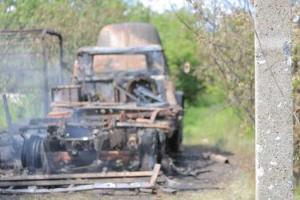 Волонтер показал фото сгоревшей техники, купленной за миллионы гривен простых людей