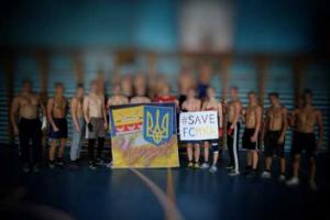 В Харькове запустили флешмоб в поддержку ФК «Металлист»