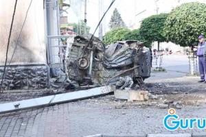 В Стрые взорвался автомобиль, есть погибшие