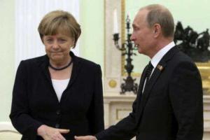 Меркель собирается в Москве обедать с Путиным