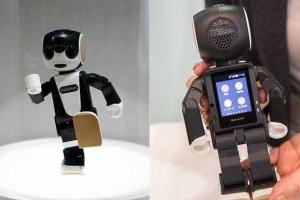 В Японии придумали ходячий смартфон, который поет и танцует