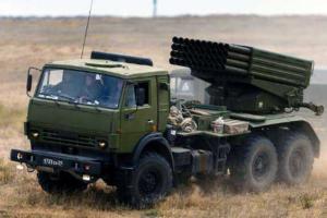 В районе Макеевки разведка заметила "Грады" и танки боевиков