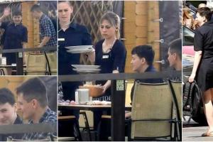 Второй день на свободе: Надежда Савченко надела платье и пообедала в ресторане