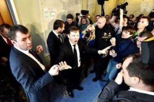 Лещенко и Ляшко поспорили в кулуарах Верховной Рады