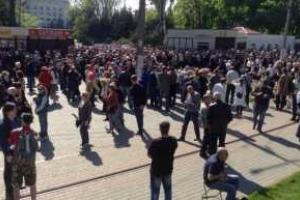 В Одессе среди сепаратистски настроенных людей на Куликовом поле замечены переселенцы