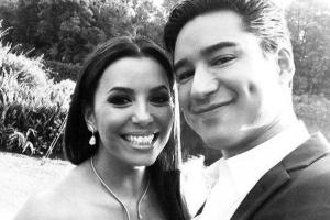  Фото с тайной свадьбы Евы Лонгории попали в сеть